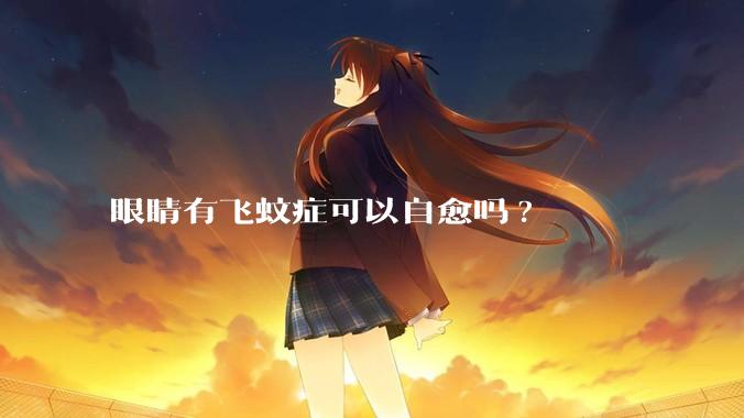 眼睛有飞蚊症可以自愈吗?